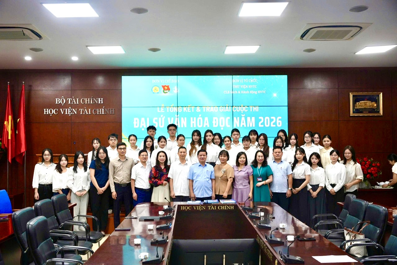 Lễ tổng kết và trao giải Cuộc thi “Đại sứ văn hóa đọc năm 2026”